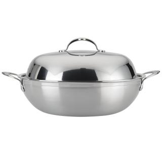 Indukciós wok PROBOND 36 cm, 4,7 l, rozsdamentes acél, Hestan