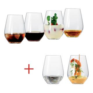 Ivópohár AUTHENTIS CASUAL ALL PURPOSE TUMBLER, 4 darabos készlet, 460 ml, Spiegelau