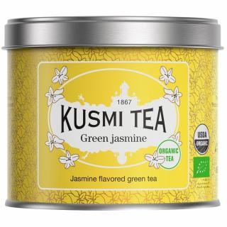 Jázmin zöldtea, 90 g zöld tea levél dobozban, Kusmi Tea