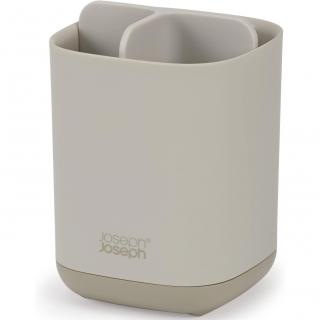 Joseph Joseph EASYSTORE 70574 ekrü fogkefe pohár, műanyag