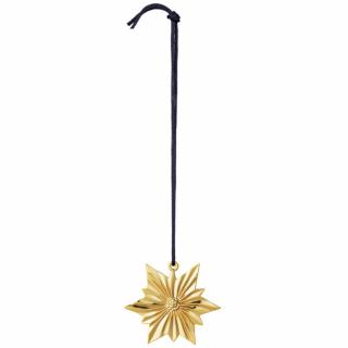 Karácsonyfadísz NORTH STAR 6,5 cm, aranyozott, Rosendahl