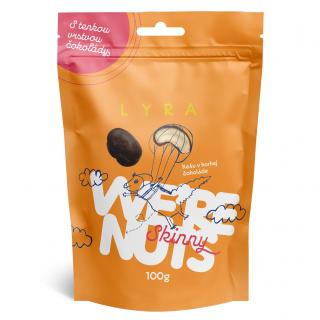 Kesudió étcsokoládéban WE´RE NUTS 100 g, LYRA