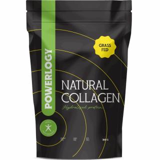 Kollagén 300 g, természetes, por, Powerlogy