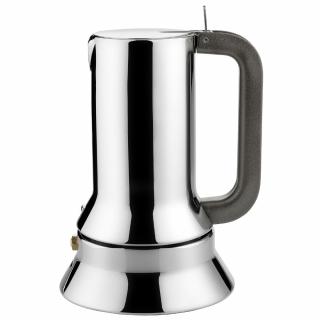 Kotyogós kávéfőző 9090, 500 ml, barna fogantyúval, Alessi