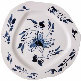 Lapostányér DIESEL CLASSICS ON ACID ENGLISH DELFT 28 cm, fehér, porcelán, Seletti