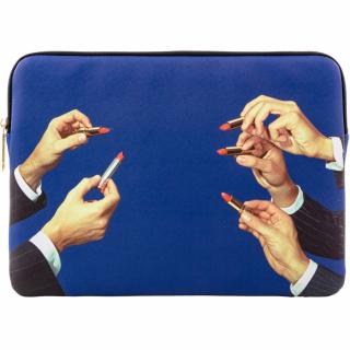 Laptop tok TOILETPAPER LIPSTICKS 34,5 x 25 cm, kék, Seletti