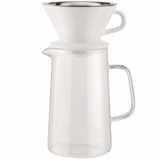 Lassú csepegtető kávéfőző SLOW COFFEE 24 cm, üveg, Alessi