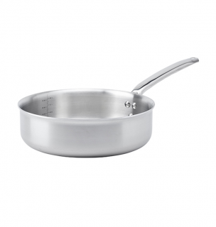 Mély serpenyő ALCHIMY 28 cm, 4,6 l, egyenes, rozsdamentes acél