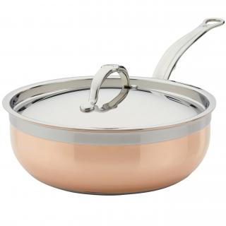 Mély serpenyő COPPERBOND 24 cm, 3,3 l, réz, Hestan