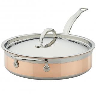 Mély serpenyő COPPERBOND 26 cm, 3,3 l, réz, Hestan