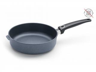 Mély serpenyő DIAMOND LITE 24 cm, titanium, WOLL