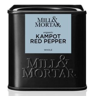 Mill & Mortar KAMPOT bio pirospaprika, 50 g, egész