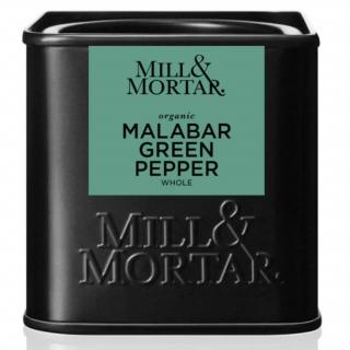 Mill & Mortar MALABAR bio zöldpaprika, 25 g, egész