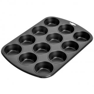 Muffin forma GO WILD NUBIA 38 cm, szürke, fém, Kaiser
