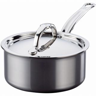 Nyeles lábas NANOBOND TITANIUM 16 cm, 1,4 l, rozsdamentes acél, Hestan