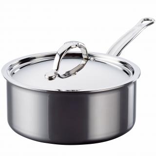 Nyeles lábas NANOBOND TITANIUM 20 cm, 2,8 l, rozsdamentes acél, Hestan