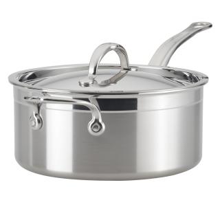 Nyeles lábas PROBOND 22 cm, 3,8 l, rozsdamentes acél, Hestan