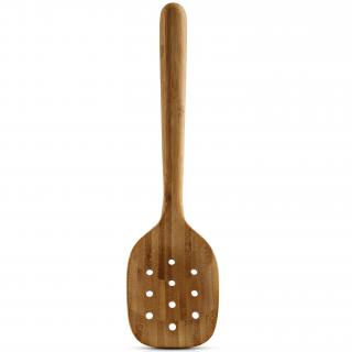 Perforált forgatólapát NORDIC KITCHEN 29 cm, barna, bambusz, Eva Solo