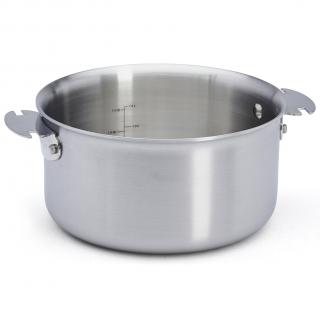 Pot ALCHIMY LOQY 18 cm, ezüst, rozsdamentes acél, de Buyer