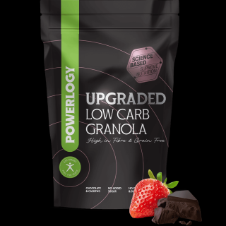 Powerlogy UPGRADED granola, 350 g, alacsony szénhidráttartalmú