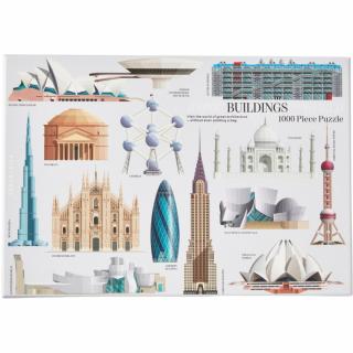 Printworks ICONIC BUILDINGS puzzle, 1000 db