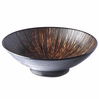 Ramen tál BRONZE CONVERING 24,5 cm, 900 ml, MIJ