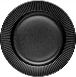 Reggeliző tányér LEGIO NOVA 22 cm, fekete, agyagedény, Eva Solo