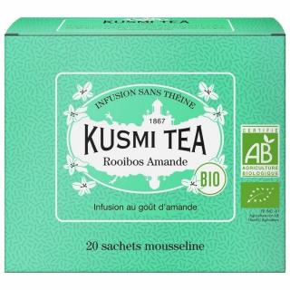 Rooibos tea AMANDE, 20 db szett muszlin tasakban, Kusmi Tea