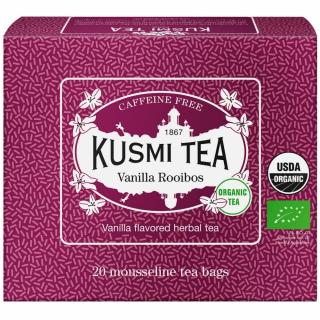 Rooibos tea VANILLA, 20 muszlin teafilteres tasak, Kusmi Tea