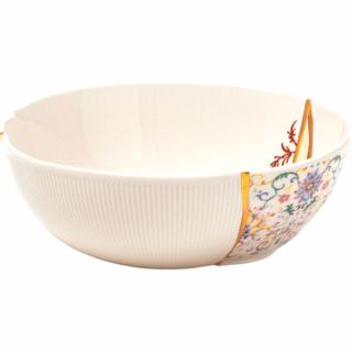 Salátástál KINTSUGI 1 19 cm, fehér, Seletti