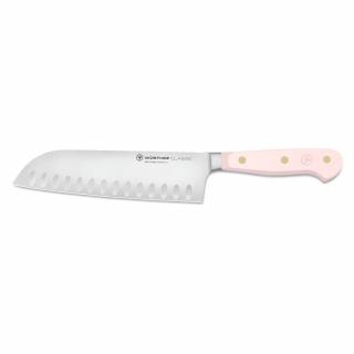 Santoku kés CLASSIC COLOUR 17 cm, rózsaszín himalájai só, Wüsthof