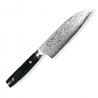 Santoku kés KANETSUGU PRO-M 17 cm, fekete, Dellinger