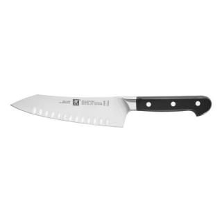 Santoku kés PRO 18 cm, bordákkal, Zwilling