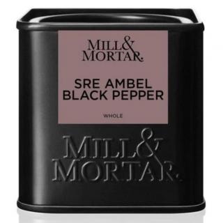 Sre Ambel fekete bors 50 g, egészben, Mill & Mortar