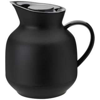 Stelton AMPHORA vákuum kancsó, 1 l, 21 cm, fekete, műanyag