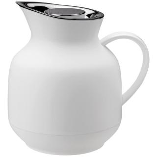 Stelton AMPHORA vákuumkanna, 1 l, 21 cm-es, fehér, műanyag