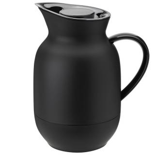 Stelton AMPHORA vákuumkanna, 1 l, 24 cm, fekete, műanyag