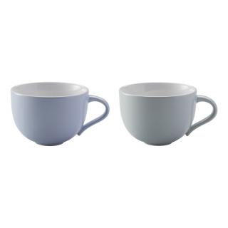 Stelton EMMA kávés csésze, 300 ml, 2 db-os szett, kék, kőedény