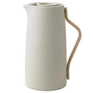 Stelton EMMA vákuumkanna kávéhoz, 1,2 l, homokszínű, rozsdamentes acél