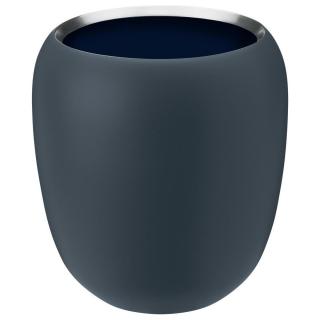 Stelton ORA váza, 18 cm, poros kék, rozsdamentes acél