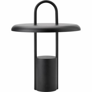 Stelton PIER hordozható asztali lámpa, 33 cm, LED, fekete