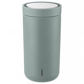 Stelton TO GO CLICK utazóbögre, 200 ml, porzöld