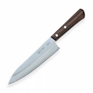 Szakácskés KANETSUGU MIYABI ISSIN 18 cm, barna, Dellinger