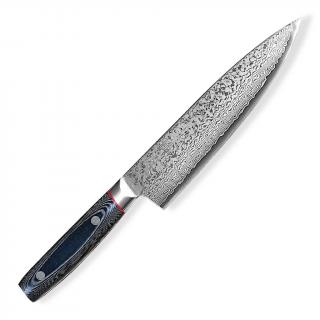 Szakácskés KANETSUGU PRO-M 20 cm, fekete, Dellinger