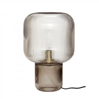 Table lamp PIRUM Hübsch smoke