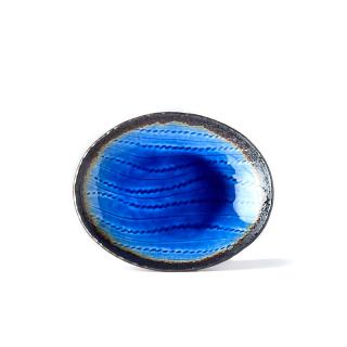 Tálaló tányér COBALT BLUE 24 x 20 cm, MIJ