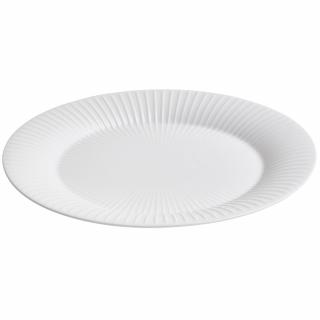Tálaló tányér HAMMERSHOI 28,5 x 22,5 cm, fehér, Kähler