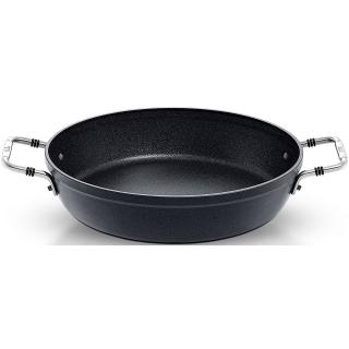 Tálalóserpenyő ADAMANT 28 cm, fekete, alumínium, Fissler