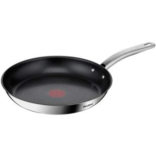 Tapadásmentes serpenyő INTUITION B8170644 28 cm, rozsdamentes acél, Tefal