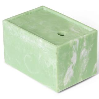 Tároló doboz MIST 15 x 10 cm, mentol, epoxy gyanta, kemény LIVING